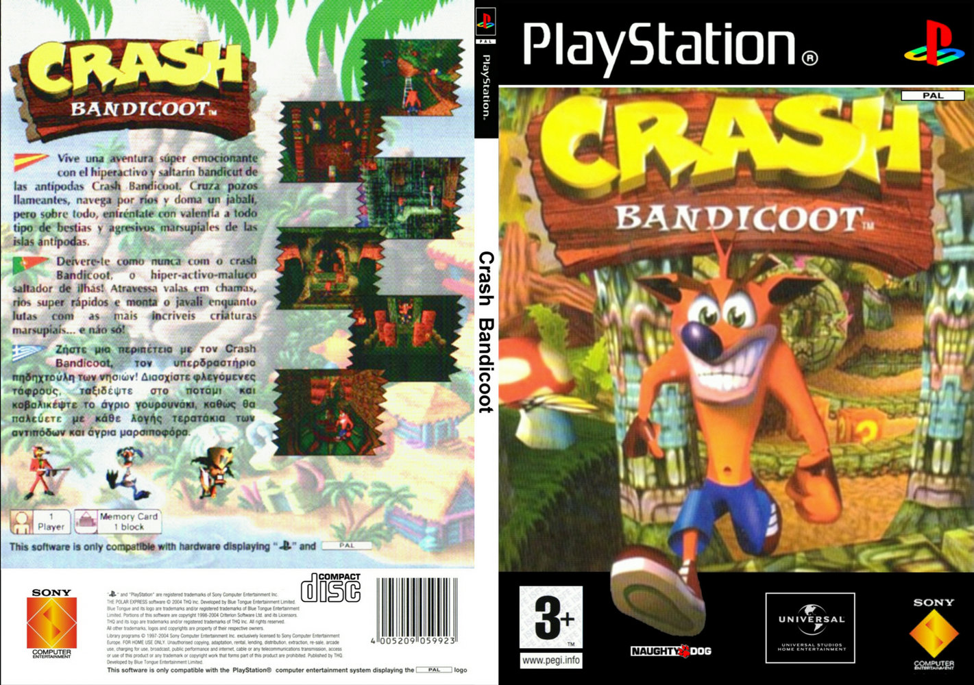 crash bandicoot 3 ps2