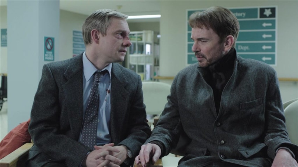 Malvo (right) is the evil force around which the plot whirls. Really, one of cinema/television's best villains yet