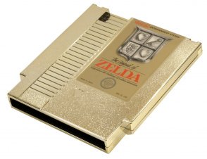 The original gold NES cart