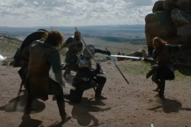 It takes a steady hand to fight with two...